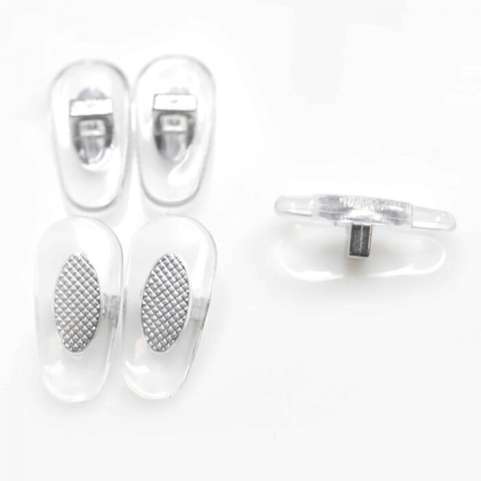 Ray-Ban nenätyynyt 14 mm silikoni, hopea, 10 paria, uudempi malli